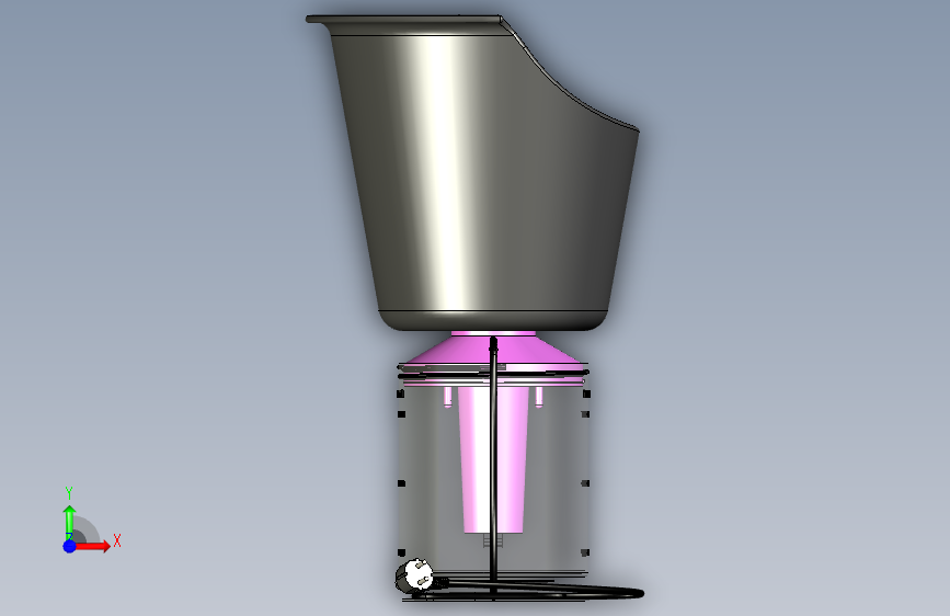 B2004443-面部蒸脸器 正面视图