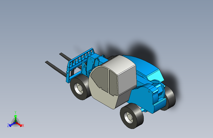 B3003518-紧凑型叉车 telehandler GTH-5519