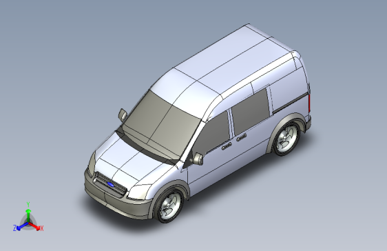 B3003570-福特全顺高顶车