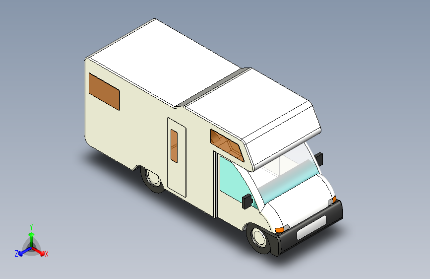 B3003582-迷你货车房车