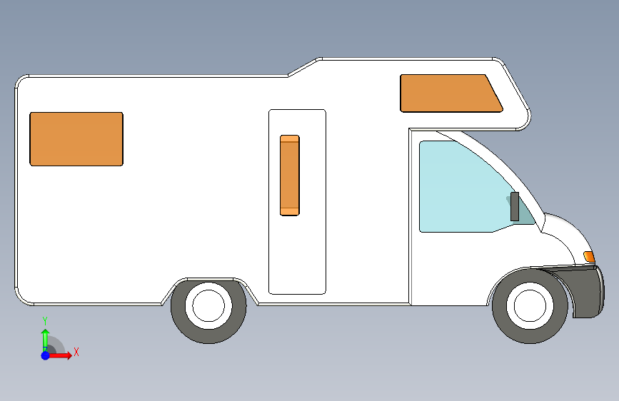 B3003582-迷你货车房车