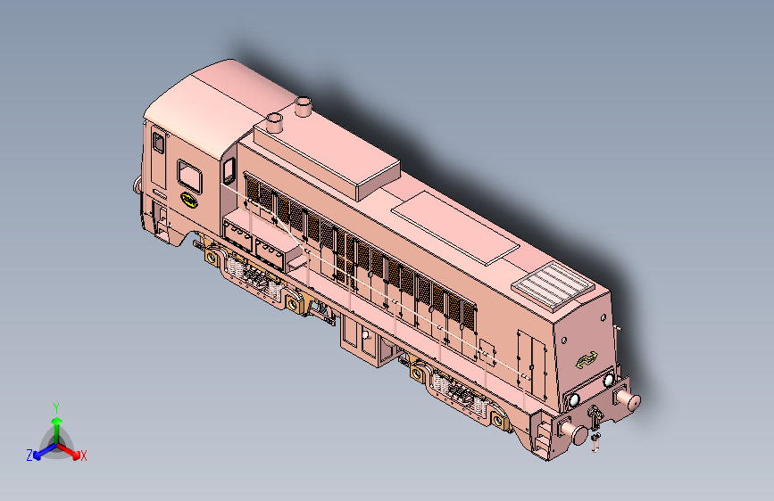 B3003589-柴油电力机车荷兰铁路2205