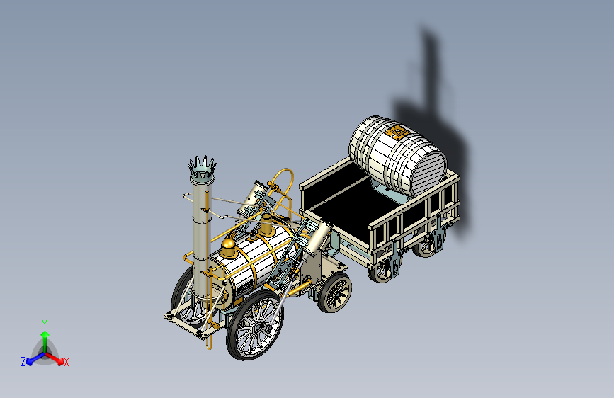 B3003596-蒸汽机车