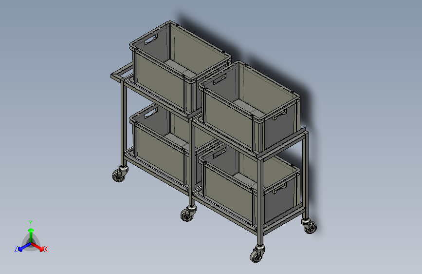 B3003640-蔬菜推车
