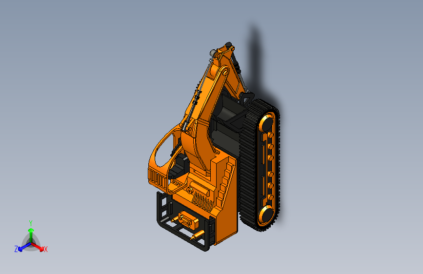 B3003752-挖掘机模型玩具