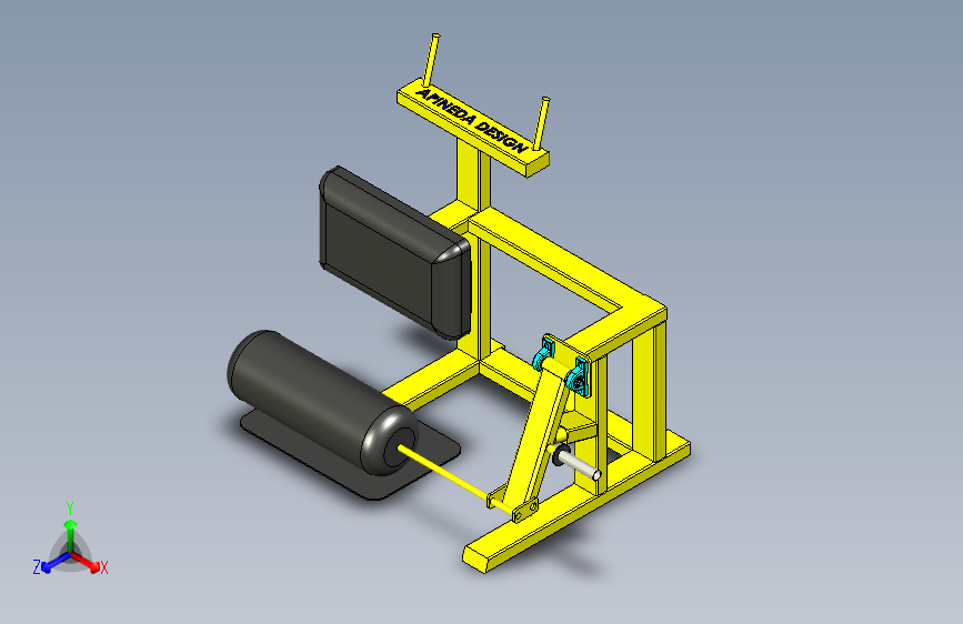 B3003754-股骨延伸健身器材