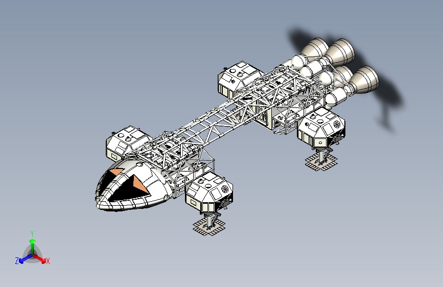 B3003804-太空 1999 鹰