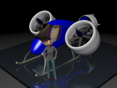 A2004678-PAV-1单座个人空中飞机