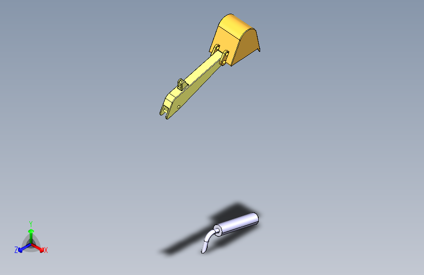 A2004715-工作中的液压挖掘机