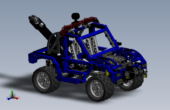 A2004721-乐高积木车