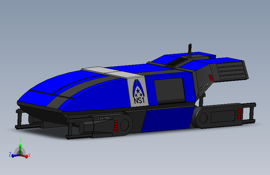 A3003911-《质量效应》UT-47A 酷迪亚克穿梭机