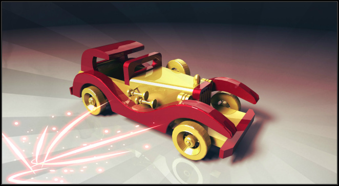 A3003922-木制汽车