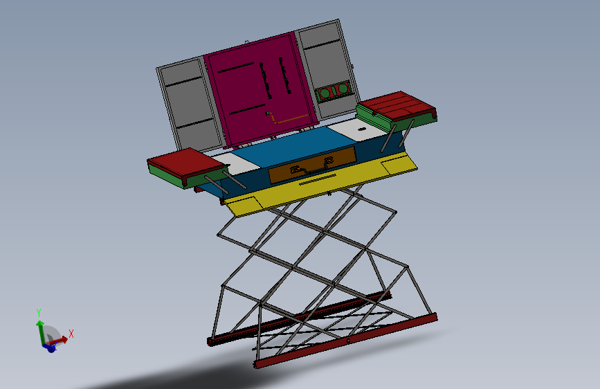 A2004470-便携式工具桌