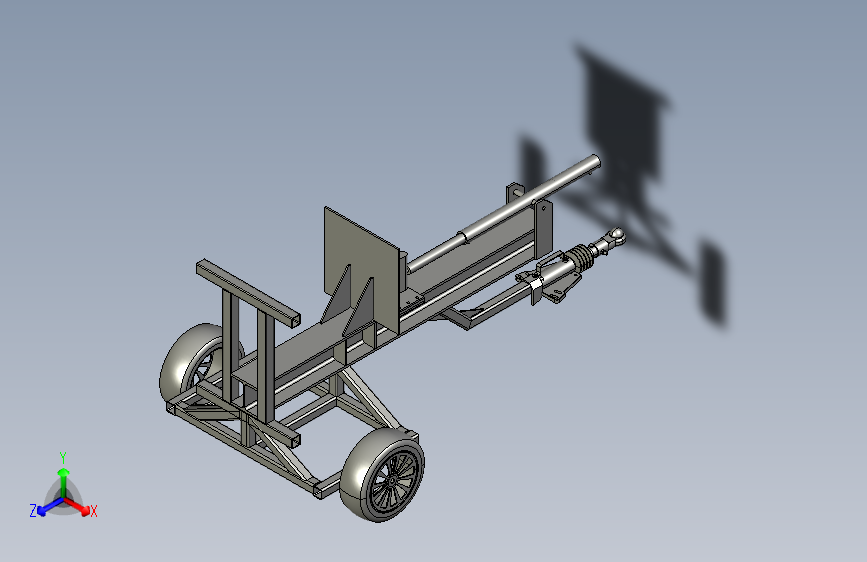 A2004580-木材劈木机