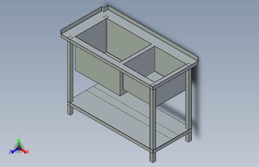 2 部分厨房水槽