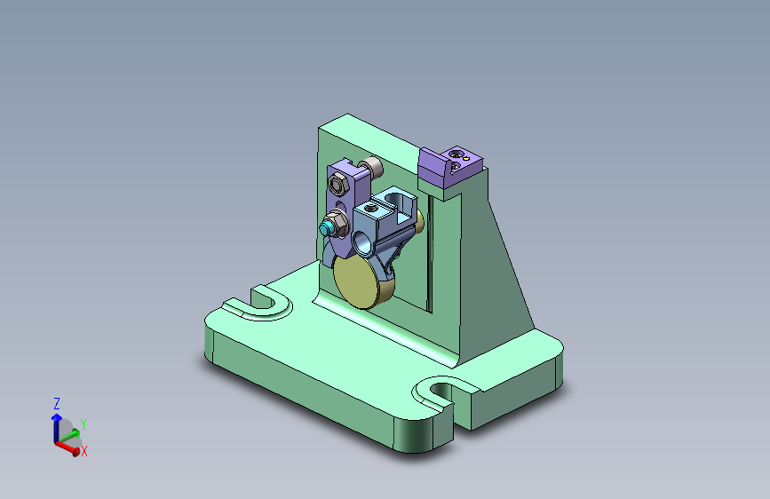 倒档变速叉工艺及铣R7.5槽夹具设计