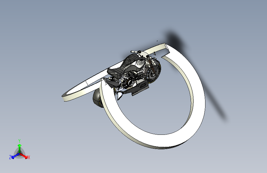 B2004481-杜卡迪 Draxter摩托车