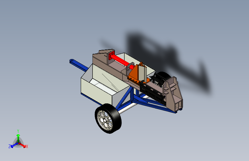 B2004522-液压木材劈裂机
