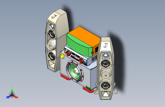 B2004547-青少年扬声器系统