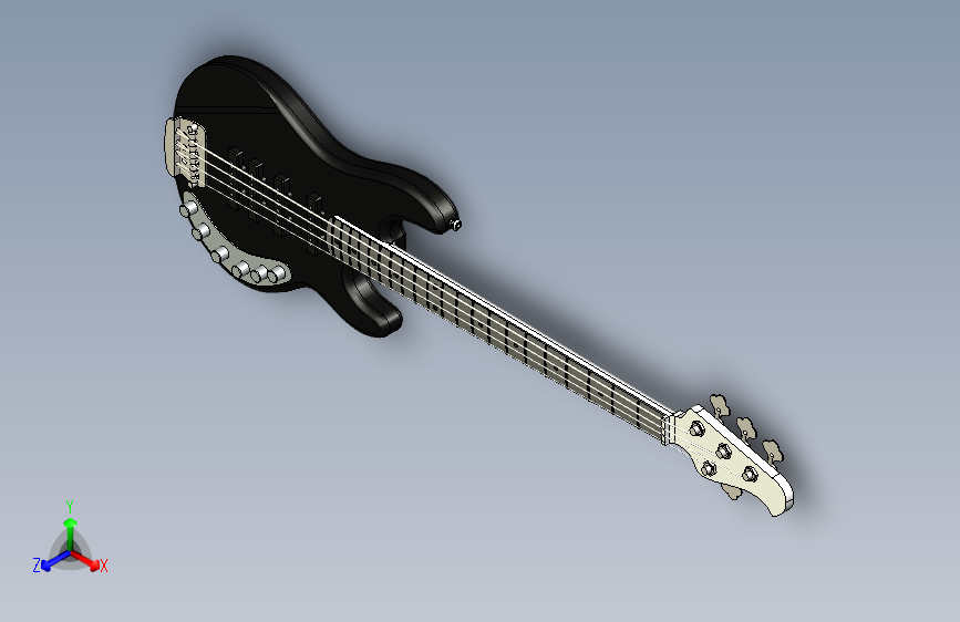 B2004619-改装电鳐低音吉他