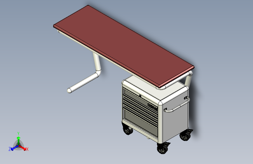 B2004674-工作台和小型工具柜