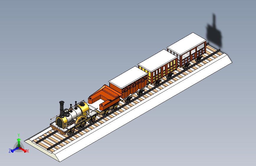 B2004700-蒸汽机车