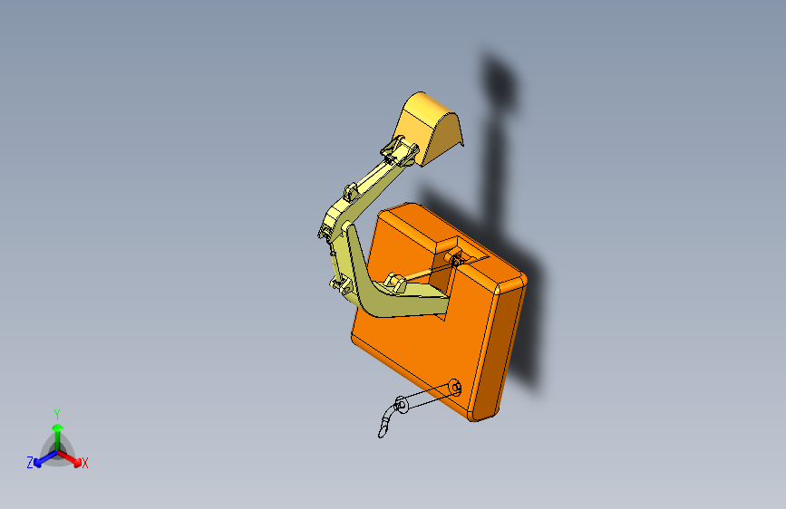 B2004715-工作中的液压挖掘机