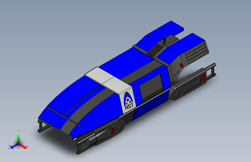 B3003911-《质量效应》UT-47A 酷迪亚克穿梭机