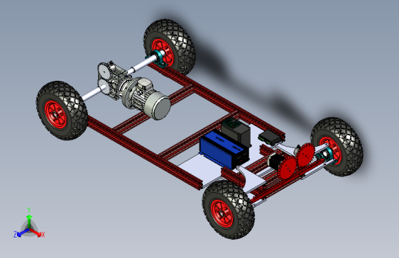 B3003930-电动车底盘