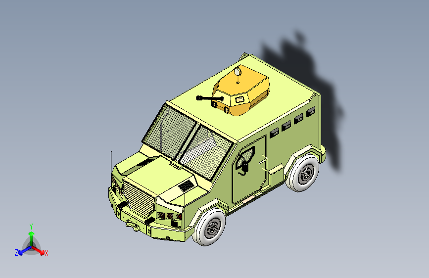 B3003935-军事车辆装甲车