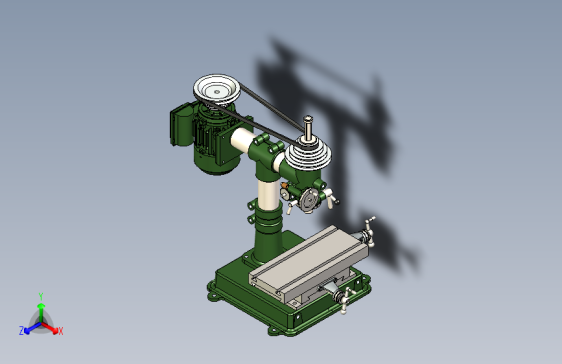 B3004046-台式立式铣床