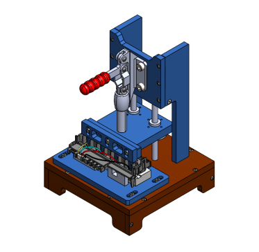 A0002808-电气端子的手动台式压床