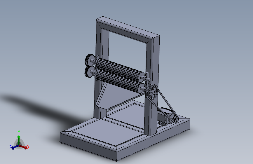 简易甘蔗提取机
