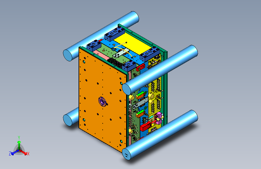 汽车仪表台两侧护板1+1塑胶模具