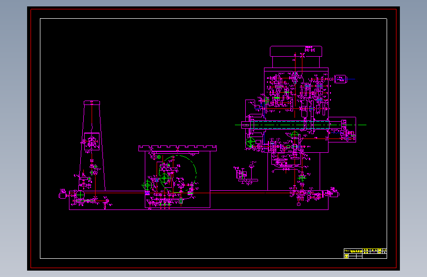 T6112卧式镗床设计含CAD图纸说明书