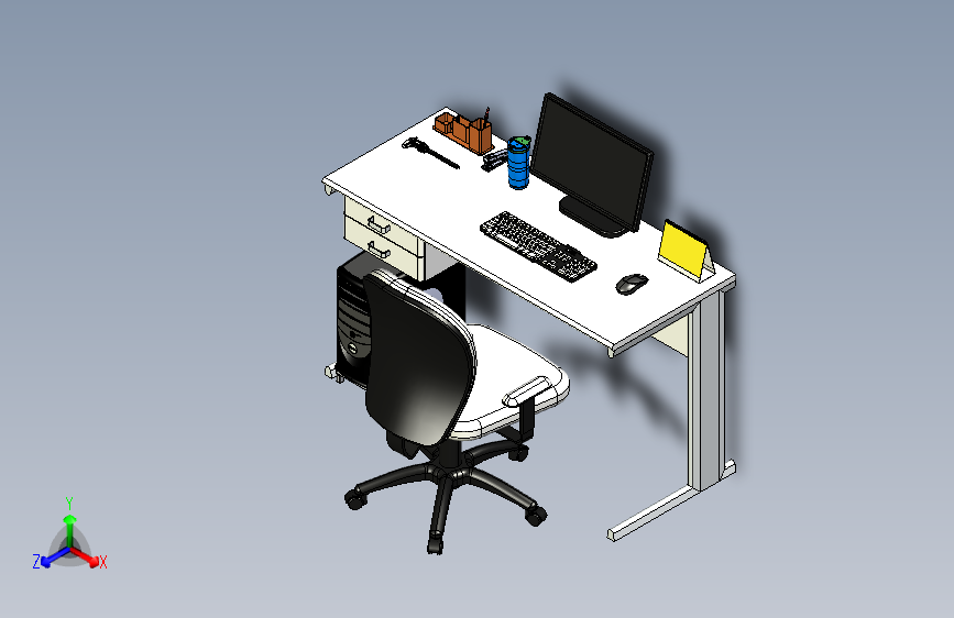 A2004830-办公桌椅