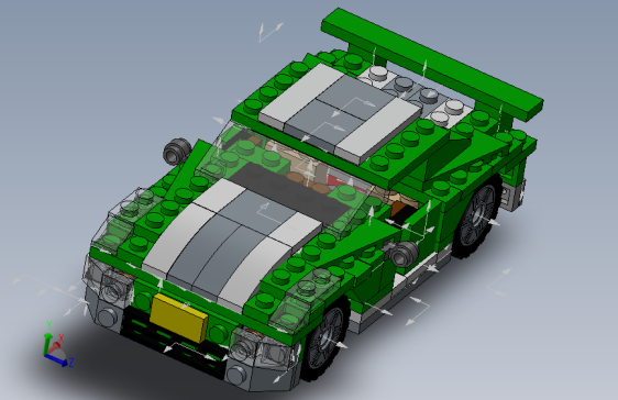 A3004209-乐高积木汽车