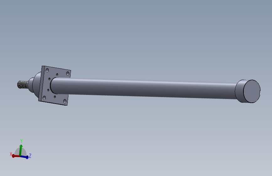 磨机型液压缸（前法兰固定）63x40x1300mm