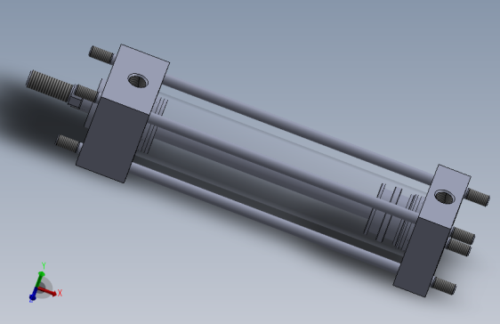 横拉杆液压缸50x20x200 mm