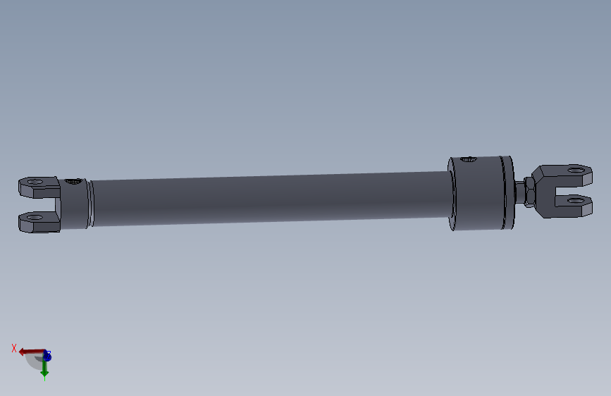 磨机型液压缸（前后眼固定）50x30x450 mm