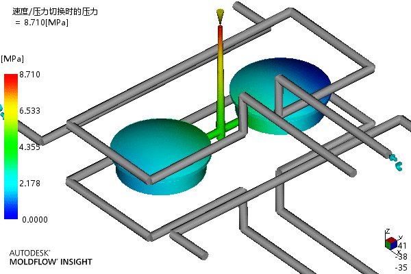 端盖注塑成型工艺及模具设计-含模流==1645654=300