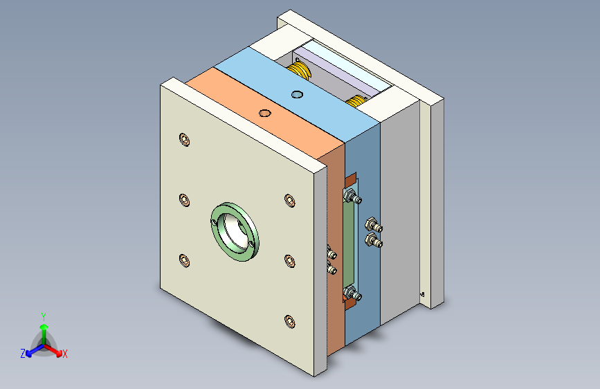 端盖注塑成型工艺及模具设计-含模流==1645654=300