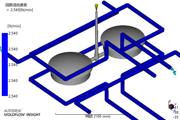 端盖注塑成型工艺及模具设计-含模流==1645654=300