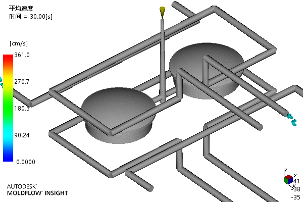 端盖注塑成型工艺及模具设计-含模流==1645654=300