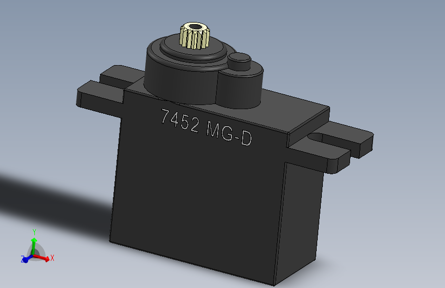 7452 MG-D伺服电机舵机