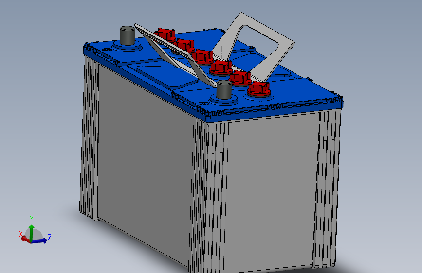 电池仓、电池(40)