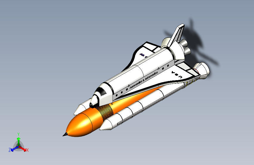 B2004751-太空穿梭机