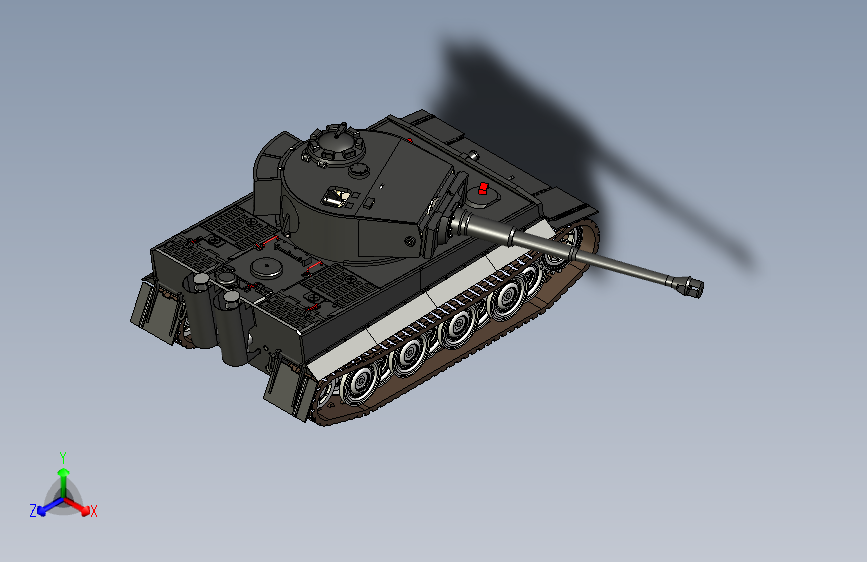 B2004787-六号坦克 虎式