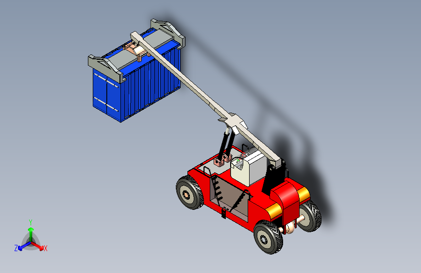 B2004812-REACH 叉车伸缩机