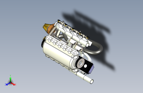 B2004842-v8发动机